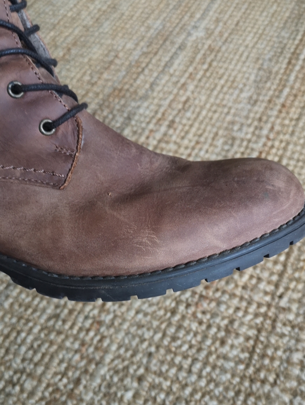 Made in Portugal tall brown leather boots - Picture 6 of 16